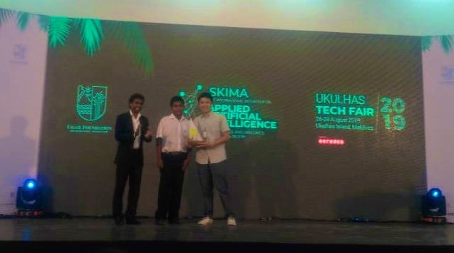 EdmondSLHo's tweet photo. Spent 3 wonderful days at #SKIMA2019 (Ukulhas, Maldives) and we got the best paper award! Credit goes to my PhD student Dimitrios Sakkos and co-author Hubert Shum! https://t.co/r8sgqi5yWj
