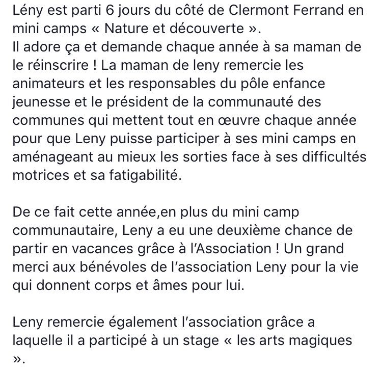 LenyPLV's tweet photo. Leny a bien profité de ses vacances qui lui ont fait oublier tout les problèmes et les hôpitaux pendant 2 mois 😊 Gros bisous à tout ceux qui le soutiennent. On espère que vos vacances ont été aussi bonnes que les siennes ❤️ https://t.co/zpmLIfLaLU