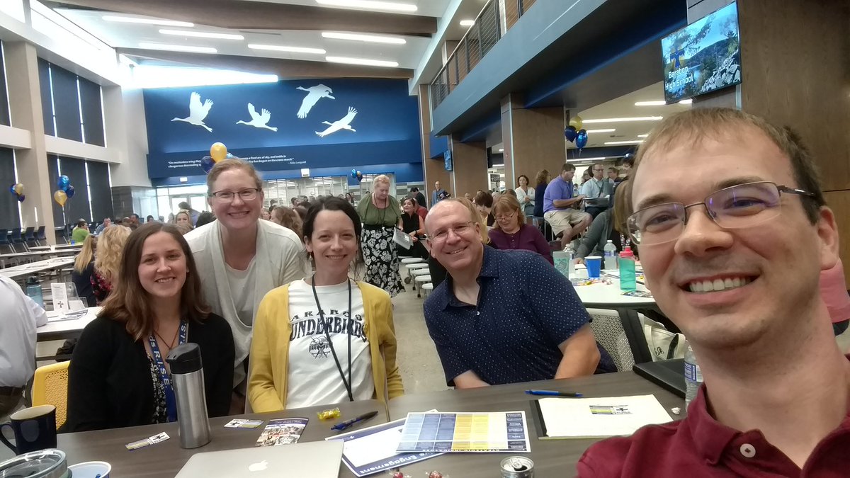 Kicking off 19-20 with energy! Excited to be back to challenge &amp; inspire every student to be amazing! <a href="/OnwardBSD/">School District of Baraboo</a> #AlwaysOnwardBSD Every Student. Every Day. Every Way.
