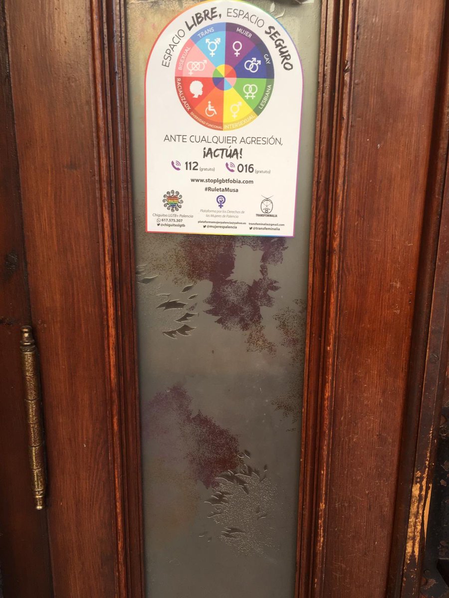 ¡Somos ”espacio libre, espacio seguro”! 🙂♥️
Nos sumamos a la iniciativa de @chiguitxslgtb , <a href="/mujerespalencia/">Five Crypto</a> y <a href="/transfeminalia/">Transfeminalia</a> y nos significamos como espacio libre de agresiones.
Ayúdanos a actuar, prevenir, y concienciar de la importancia de habitar espacios de convivencia.
