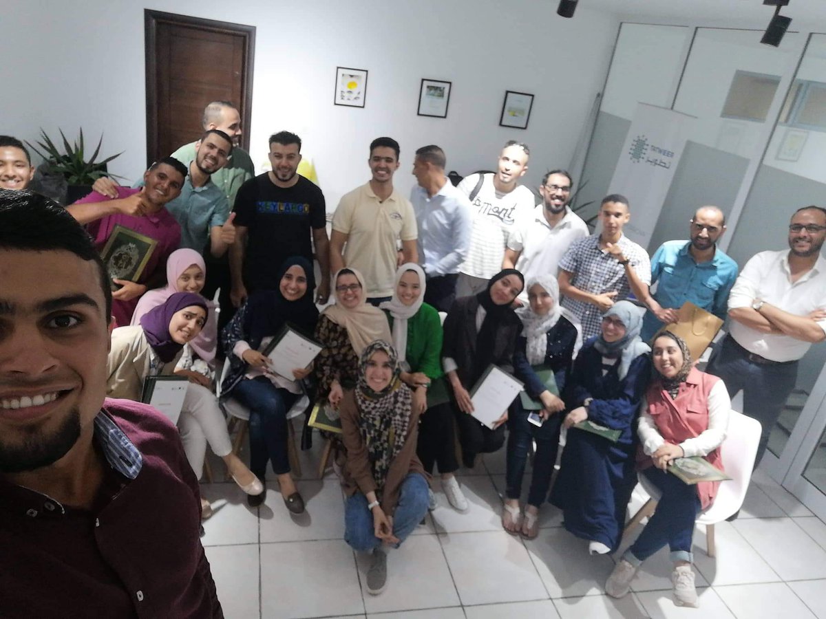 aneihoum's tweet photo. #TecCamp #Tripoli graduation ...... well done everyone ! :) @TatweerResearch @UNDPLibya @EUDELtoLibya https://t.co/B3JjsvRhMU