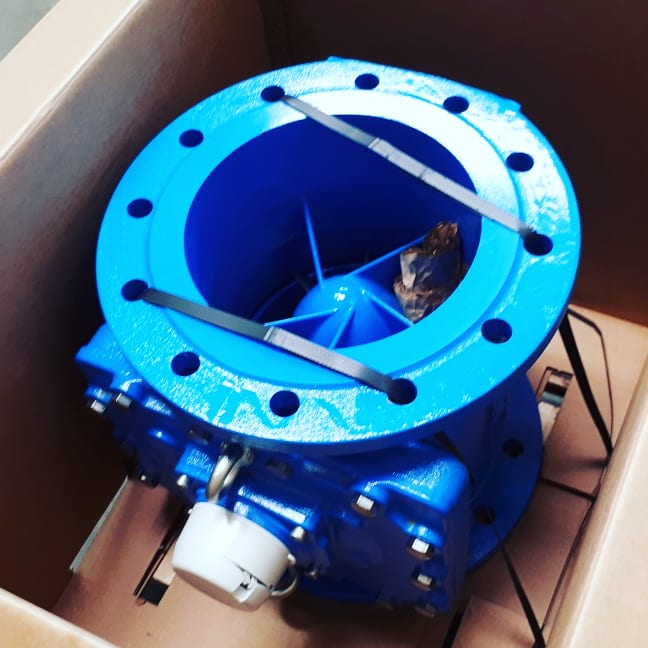 This Woltmann Helix Meter came in to be shipped for a client. It is a DN 300/12" model and, unfortunately, was too heavy to take out of the box for a photo but had to show everyone. Enjoy! 

#watermeter #science #flowmeters #bellenviro #nerd #engineering #environment