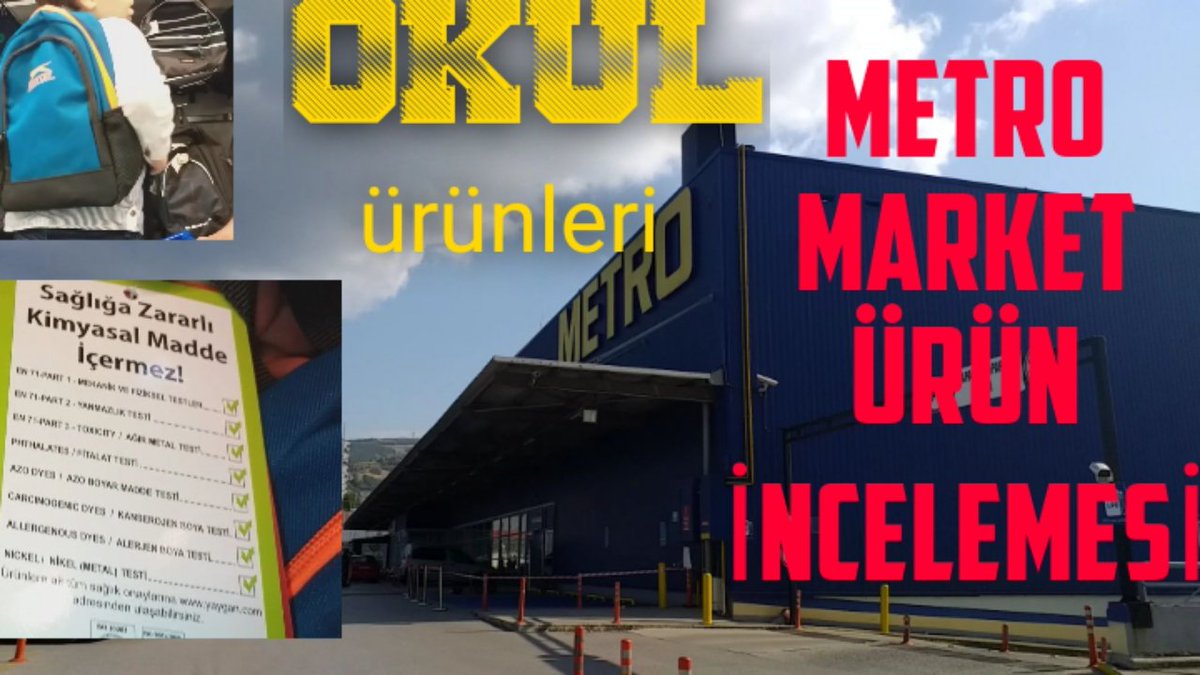 #çarşamba
#metromarket
#okulürünleriinceleme

METRO MARKETTE OKUL ÜRÜNLERİNİ İNCELEDİK
youtu.be/uLA-Gx0ThZo