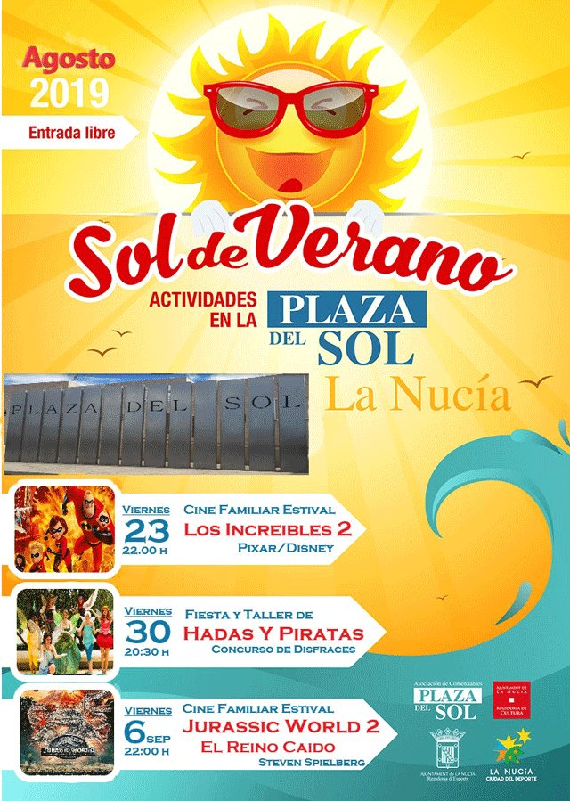 QueHaceBenidorm's tweet photo. Este viernes “Taller y Concurso de Disfraces” en la Plaza del Sol @LaNuciaES https://t.co/wfi3PBLl1d https://t.co/VIwpaRA7BY