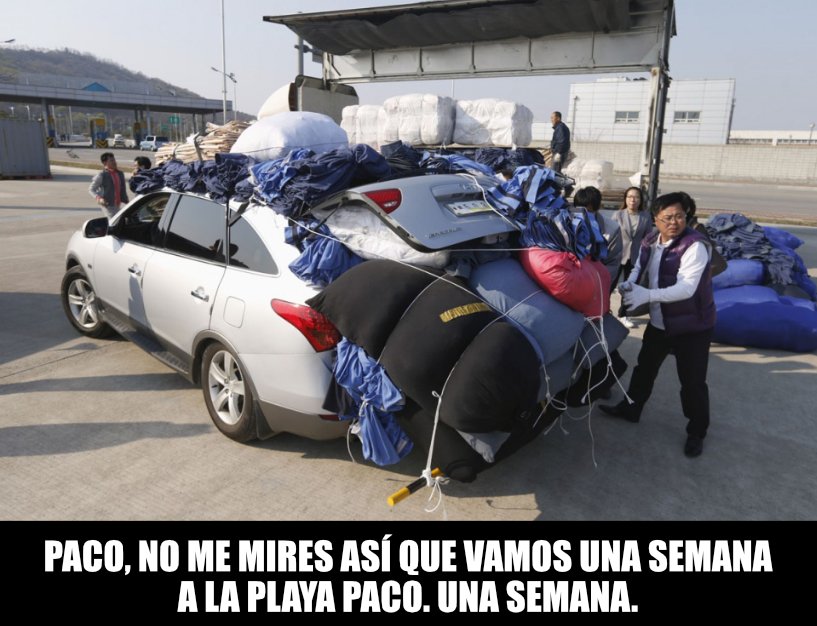 Si estos amigos dejan su coche en nuestro parking, les tenemos que cobrar plaza y media. Mínimo.

#Parking #AeropuertoMálaga