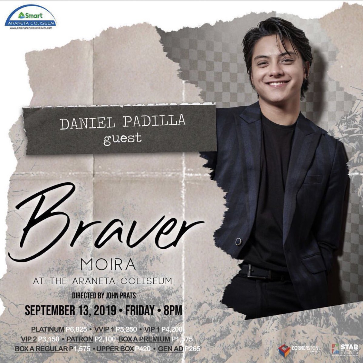 jasonmarvinph's tweet photo. Who’s excited??? 
#BraverMoira at the Big Dome! https://t.co/hfWfNiMCW0