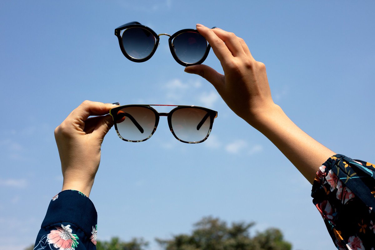 20Dresses's tweet photo. Elevate your look with these stunning sunnies!🕶

Keep them on hand for your holiday with the girl-gang!✈️

Featuring: 
1) All You Need Is Love Sunglasses: ₹906/-
2) Dial Up The Wild Sunglasses: ₹399/-
Shop your favourites on https://t.co/JXUoawtMct!📍 https://t.co/Cdg9ligOMl