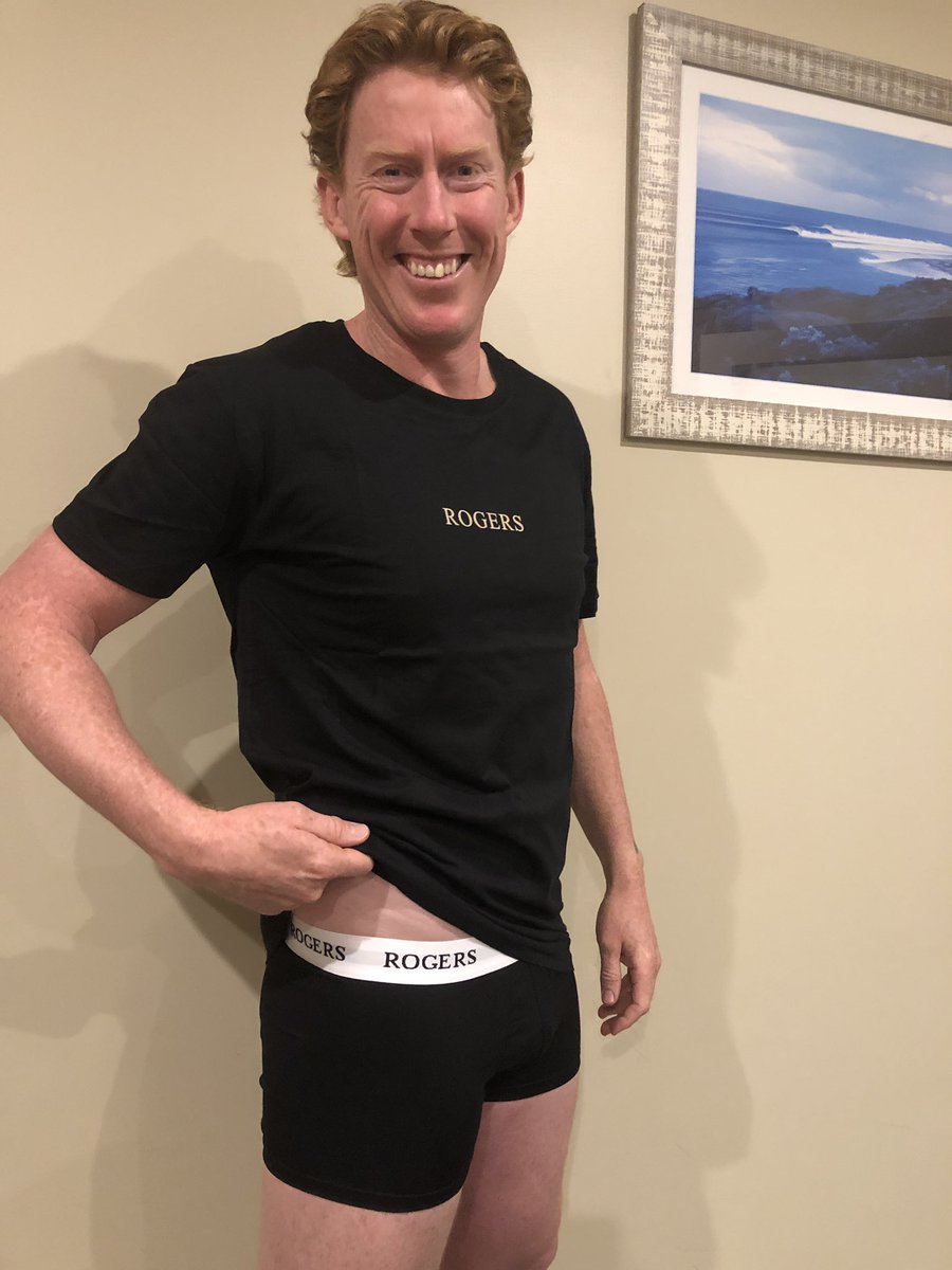 Buy Dad some Rogers undies from Travis Boak’s range for Fathers Day and 100% of profits go to run the Childhood Cancer Association’s Kids Oncology Playgroup. Purchase from mix1023.com.au #GetIntoBoakysPants #terriblepins