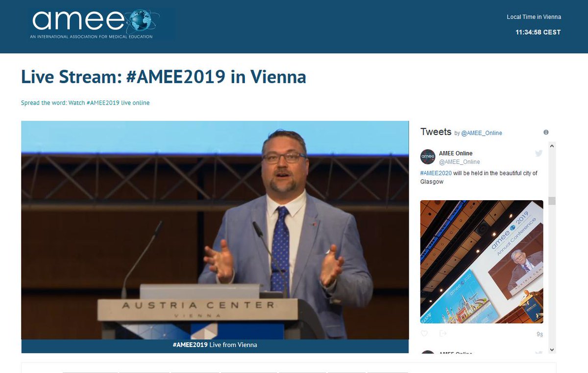 Watch AMEE2019 On-Demand (Videos now available) tweet media