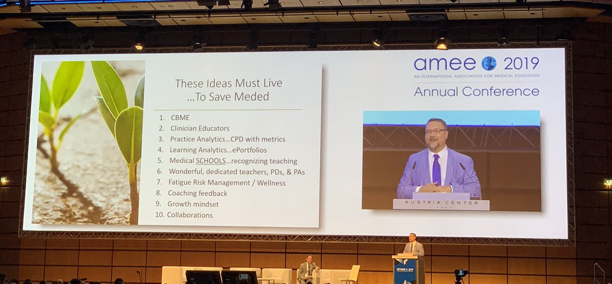 To save MedEd #AMEE2019 @AMEE_Online