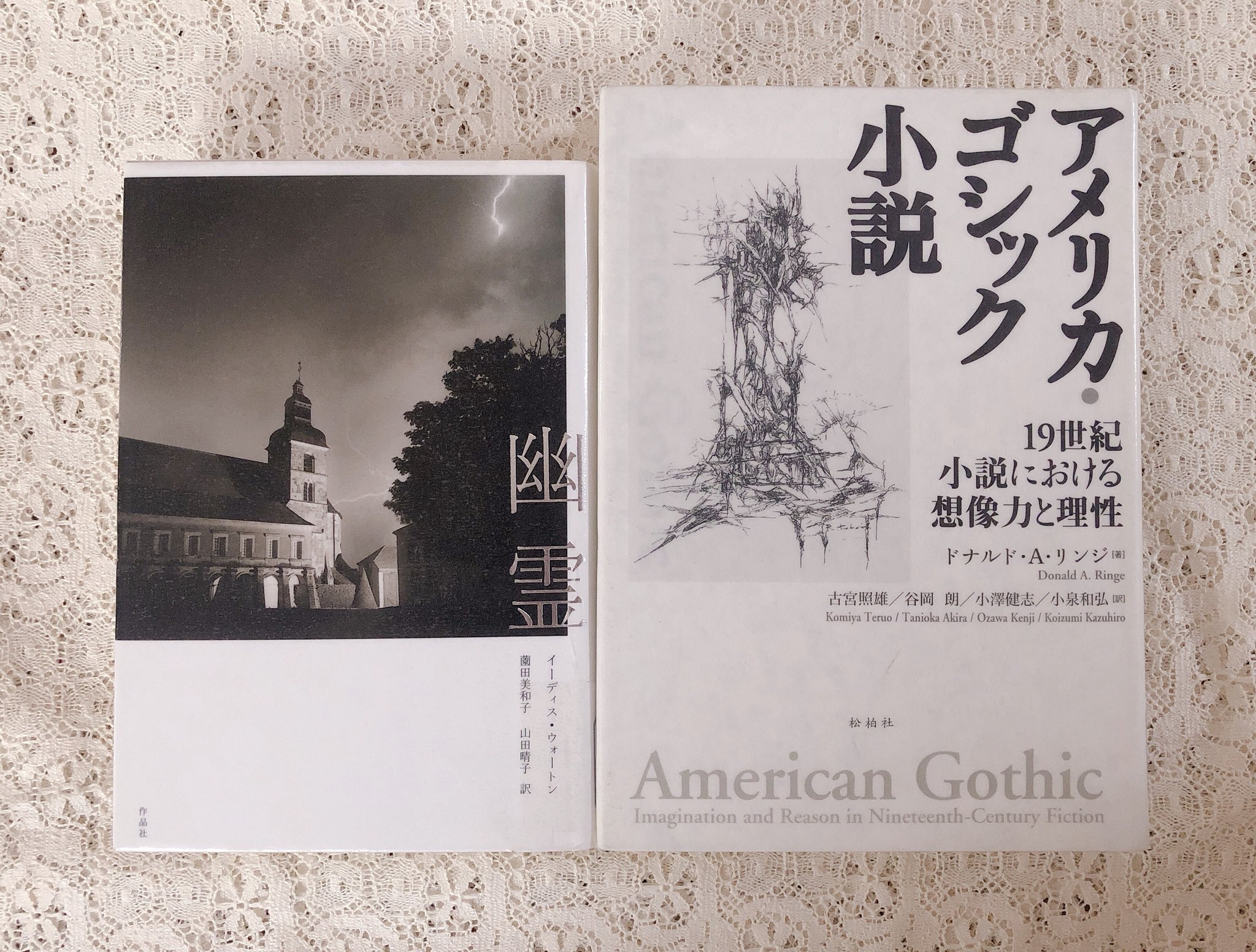 かりさ A Twitter 図書館本 幽霊 イーディス ウォートン アメリカ ゴシック小説 19世紀小説における想像力と理性 ドナルド A リンジ ウォートンは ゴースト ストーリー傑作選 呼び鈴 が良かったので 短篇集を 装丁からもう楽しみ アメリカ かりさ A Twitter 図書館本 幽霊 イーディス ウォートン アメリカ ゴシック小説 19世紀小説における想像力と理性 ドナルド A リンジ ウォートンは ゴースト ストーリー傑作選 呼び鈴 が良かったので 短篇集を 装丁からもう楽しみ アメリカ