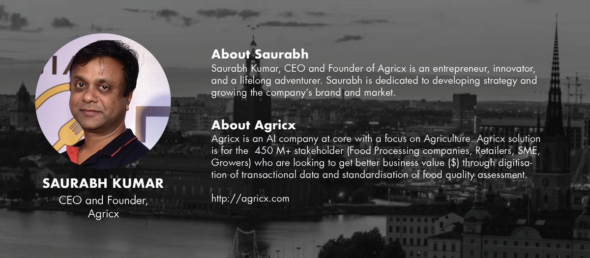 investstockholm's tweet photo. Say hi to  CEO and Founder Saurabh Kumar, coming on the #startup flihgt to #Stockholm from Delhi for #sthlmtechweek! In collaboration with @SIBCtweets @airindiain and @Swedavia #sthlmtech  https://t.co/hwlS8Uy91n https://t.co/IHskSgr5Ub