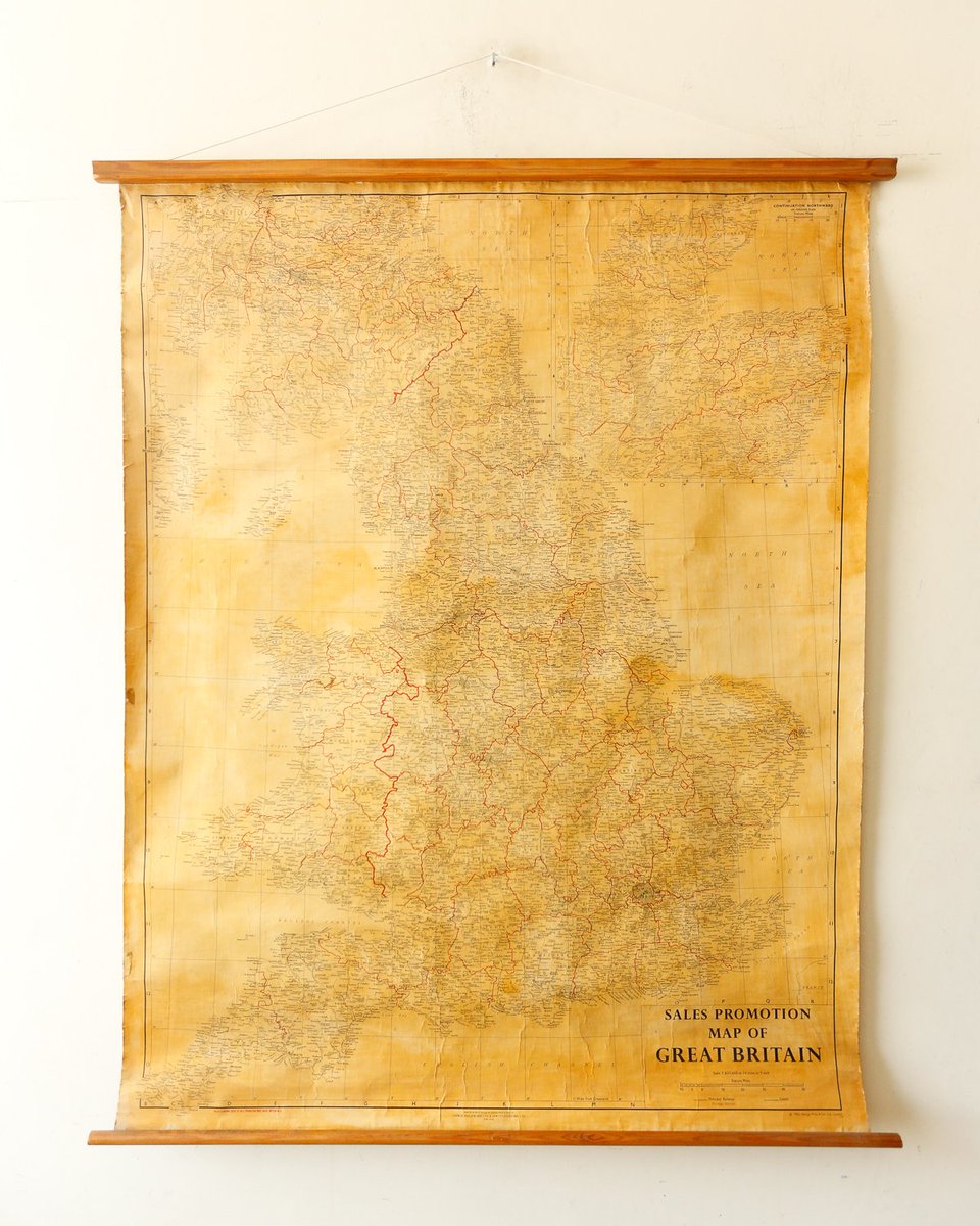 VtgWallCharts's tweet image. Mid Century Philip &amp;amp; Son GB Map vintagewallcharts.com/listing/718423… #greatbritainmap #UKmap #vintagewallcharts #frenchmap #walldeco #interiors #homedecor #interiorstyle #georgephilipmap #vintage #vintagestyle #interiorinspo #midcentury #walldecoration #interiordesign #largemap #wallmap