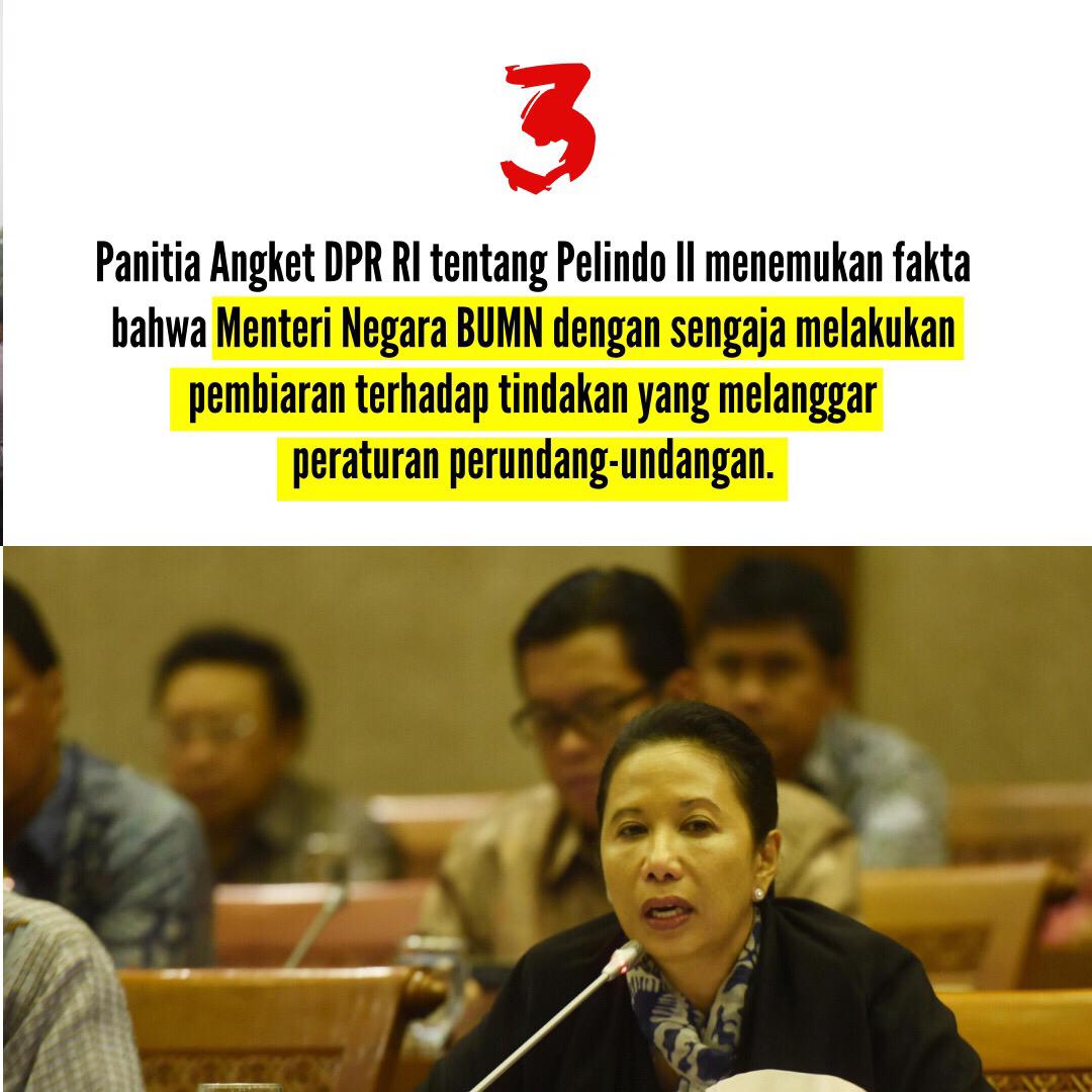 tapeanpah's tweet photo. @msaid_didu @IBFtvOne Yg mpunya @KemenBUMN ini memang sakti...
Dilarang k DPR RI @DPR_RI dan permasalahan perpanjangan kontrak Pelabuhan JICT
JALANKAN REKOMENDASI PANSUS PELINDO 2
#JICTMerahPutih https://t.co/rOvkSXYLyI
