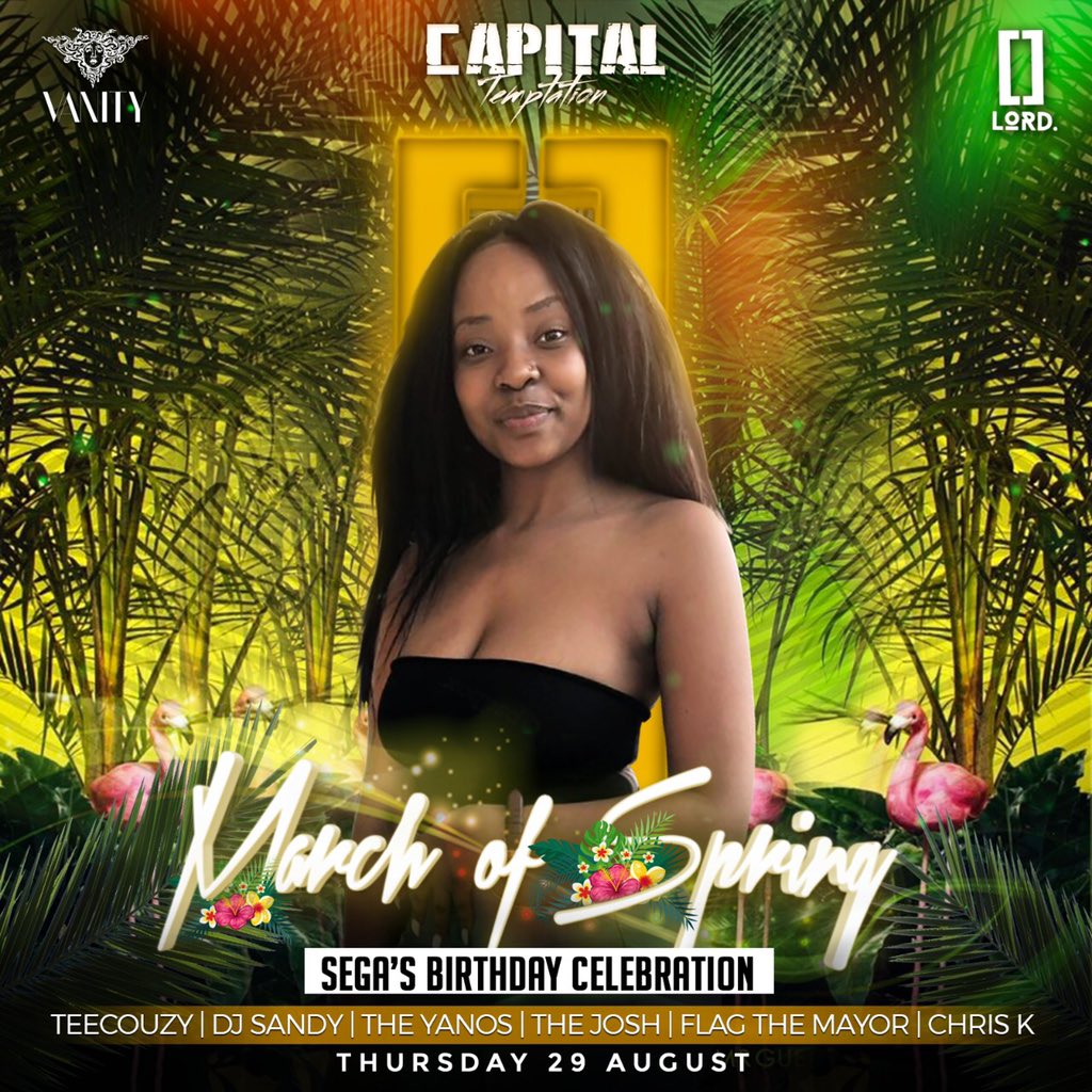 segatiroo's tweet photo. itβs my birthday celebration tomorrow and of cause weβre taking it to the top π
hao celebratiβweng. hao nyiweng. hao grooviβweng .
#CapitalTemptation
#TrappingWithTheLords https://t.co/iWL7kplfW1