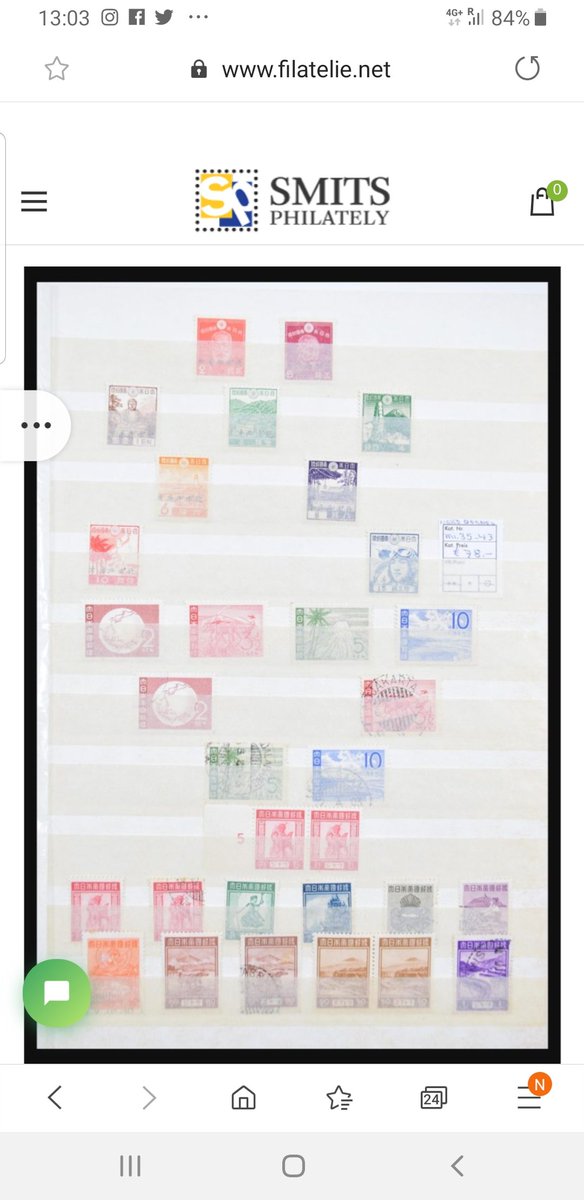 SMITSPHILATELY1's tweet photo. #Nederlandseindie #japansebezetting# 1942-1948. 2500 euro. #beautifulcollection #goodinvestment #stampstobuy #stamp auction #smitsphilately https://t.co/D42uOYdA0k