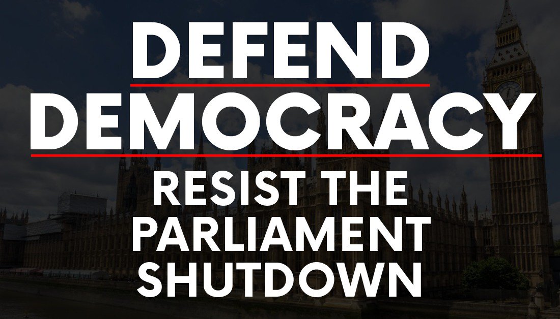 Another_Europe's tweet photo. This is a coup.

We won't let Boris Johnson suspend democracy.

We will resist: with marches, civil disobedience and protests in every corner of the country.

Sign and share the pledge to resist No Deal. Let's show how many of us there are. #StopTheCoup

https://t.co/d9uzs7nilp https://t.co/69ArdlBUIb