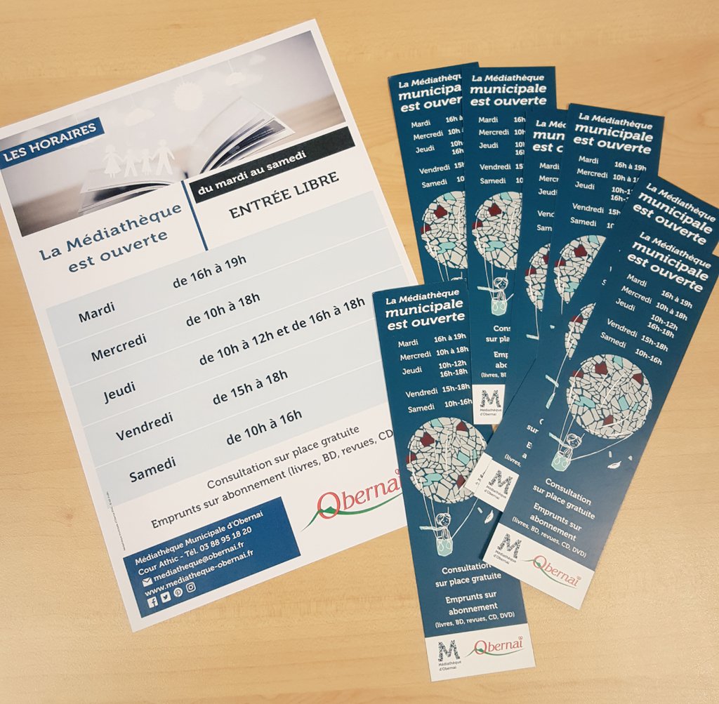 Médiathèque d'Obernai tweet media