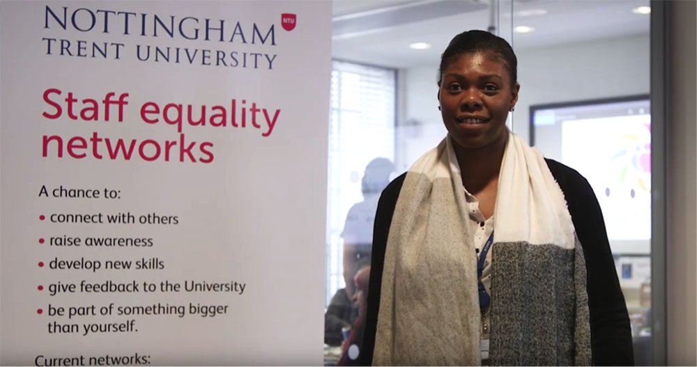 wherewomenwork's tweet photo. Eysha Howell is Co-chair of REACH, @TrentUni's Staff Network which advocates for matters relating to #race, #ethnicity and #cultural #heritage. Learn more about this progressive group https://t.co/ZALCguDV9L #PrimeEmployerforWomen #Nottingham #NTU https://t.co/0r1tPgGuKM