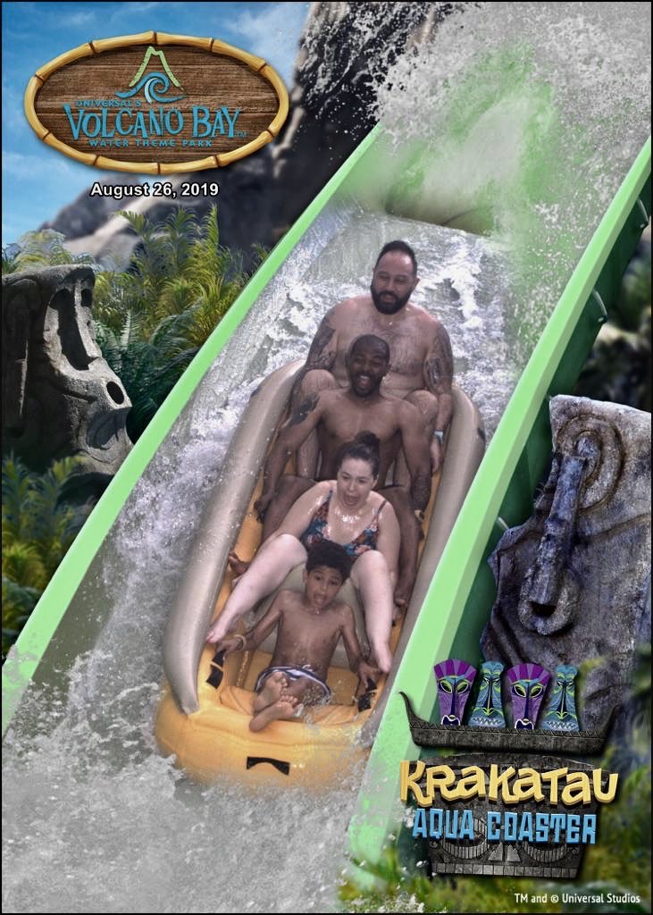 NoelClarke's tweet image. Water fun with the kids and some randoms #VolcanoBay. 
#ReadyforUniversal.