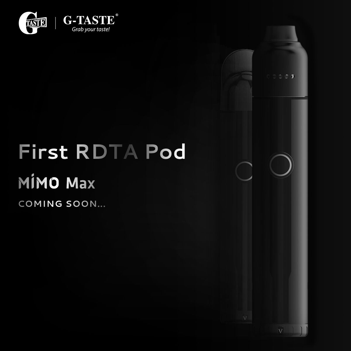 OXVA_JP's tweet photo. 最初のrdtaポッドキット!! 近日公開...乞うご期待！
#gtastemimomax #mimomax #mimomaxpod #gtastevape https://t.co/94pg4yFOSN