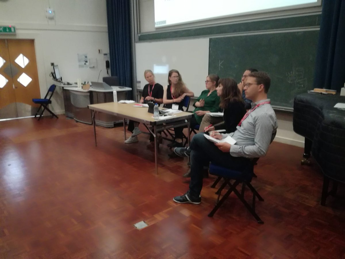 LuOesch's tweet photo. Great discussions and questions this morning about #uncertainty #ambiguity and other emerging notions in the analysis of forced migration and borders in our first session at #RGSIBG2019 @RGS_IBG @uni_lu_Geo @FnrLux #REFUGOV @ExeterGeography @asyfairexeter https://t.co/nER42KpUuu