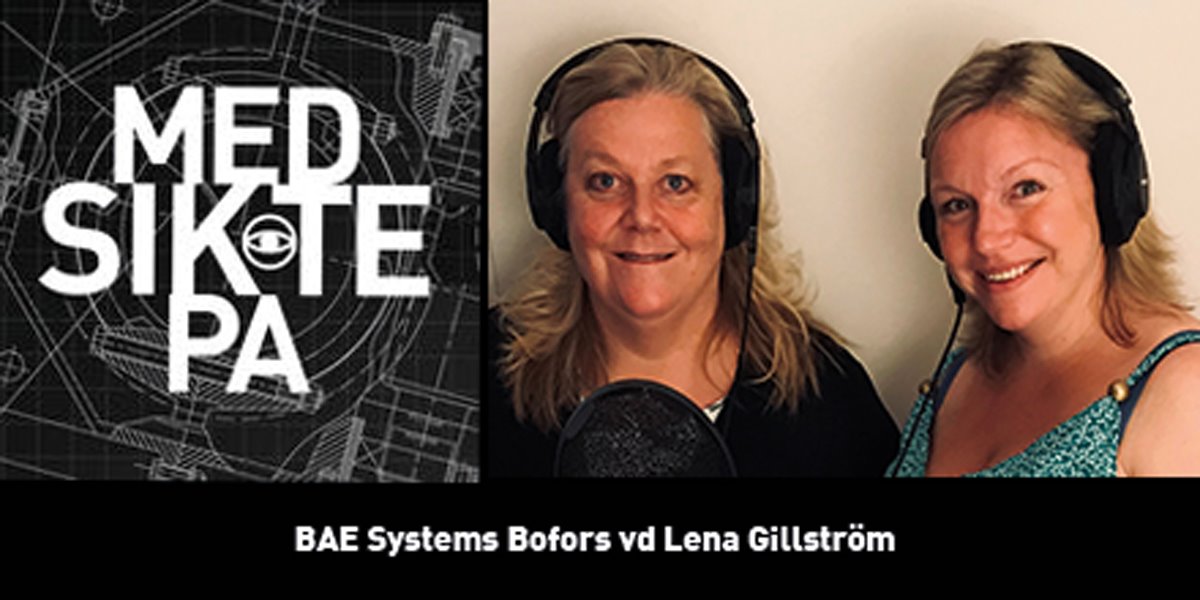 Nytt avsnitt: Vi har träffat  Lena Gillström, vd på försvarsföretaget BAE Systems Bofors i Karlskoga och samtalat om ledarskap, försvarsfrågan och teknikutveckling. 

#föpol #teknik #womenintech 

soundcloud.com/medsiktepa/med…