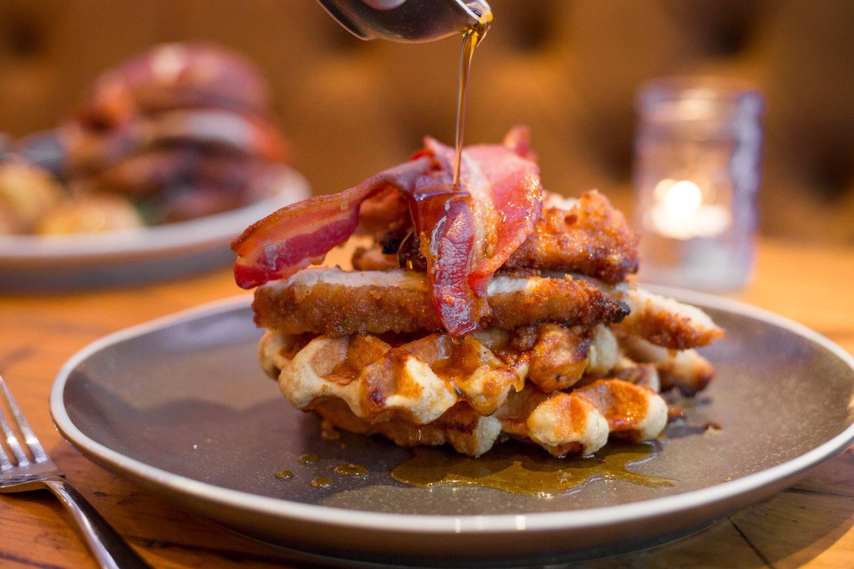 BrunchClubRH's tweet photo. But first, waffles.

🥞🥓🍽 https://t.co/IEGnwgUfBr