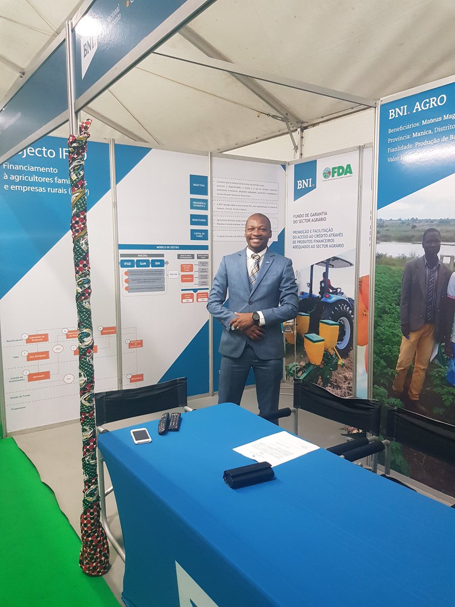 RefpRural's tweet photo. Come visit and know more about REFP at BNI's FACIM stand.

Our Knowledge Management Specialist @NhamithamboREFP is there to assist you! https://t.co/e9keq9UcvU