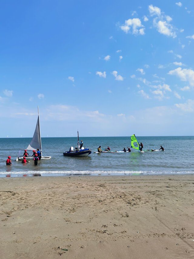 RydalPenSailing's tweet photo. How much fun did we have @RydalPenrhos @RydalPenSailing this summer? #sailingfun #learningtosail #learningtowindsurf #colwynbay #sailingsummer #bluebirddays https://t.co/BS5rLPWjBS