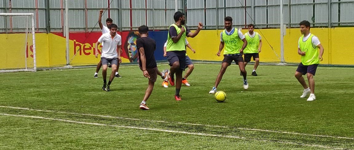 Quess_Corp's tweet photo. Setting goals, both on and off the field...
A glimpse into the Corporate Football match for Quess employees.
#LifeAtQuess #CorporateFootballMatch #EmployeeEngagement https://t.co/H3w79rRg6T