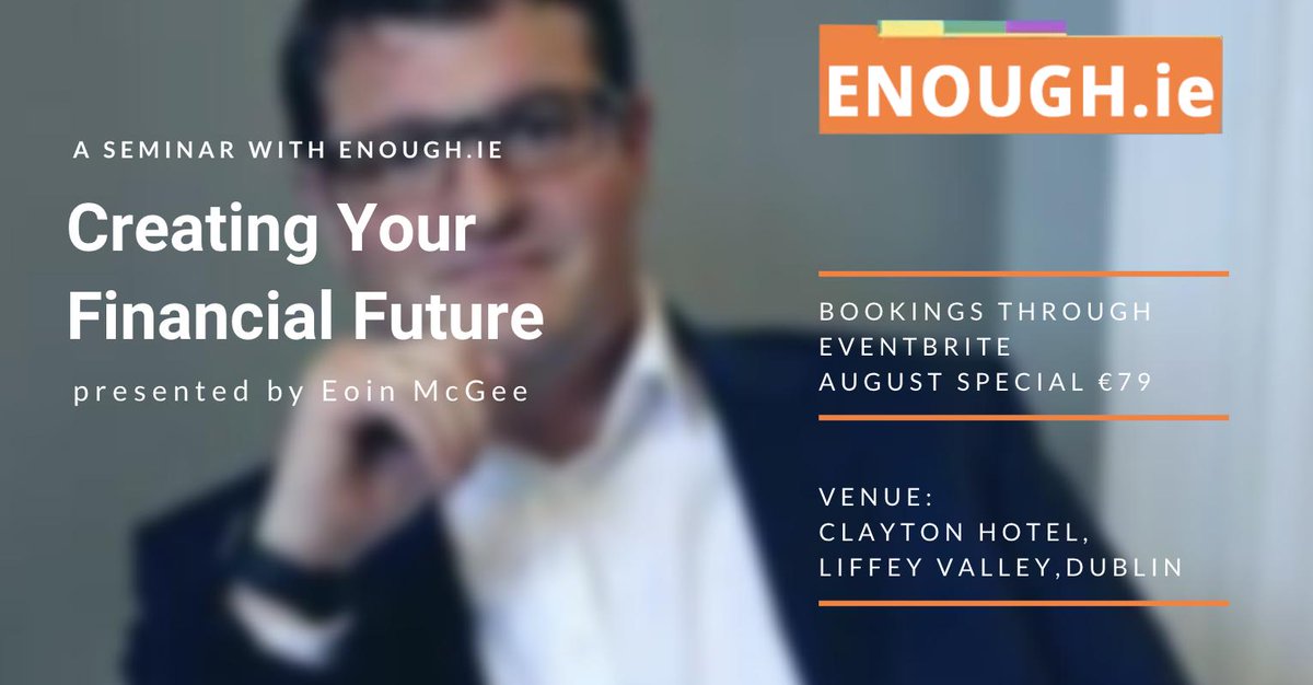enough_ireland's tweet photo. Learn what the 72-hour rule is with @EoinMcGee
People always find it quite interesting to work out their spending habits.
Join us on October 5th
https://t.co/AaL6WeTWxy
#enoughfinance #dublin https://t.co/7CJIOAD9eq