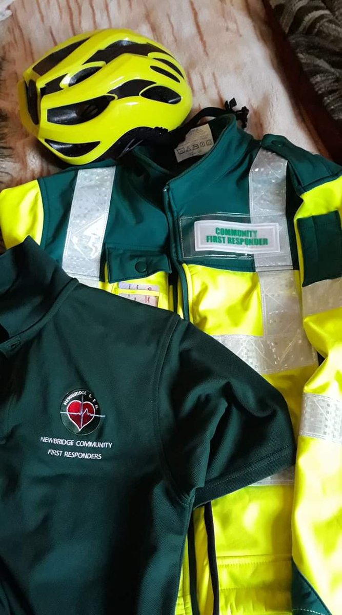 Jacket and t-shirt washed and ready to roll again at the weekend, we are a month gone live in 4 days time and 18 calls done, busy bees we are 🐝 🚑 #communityfirstresponder #cfr #community #caringforyourcommunity