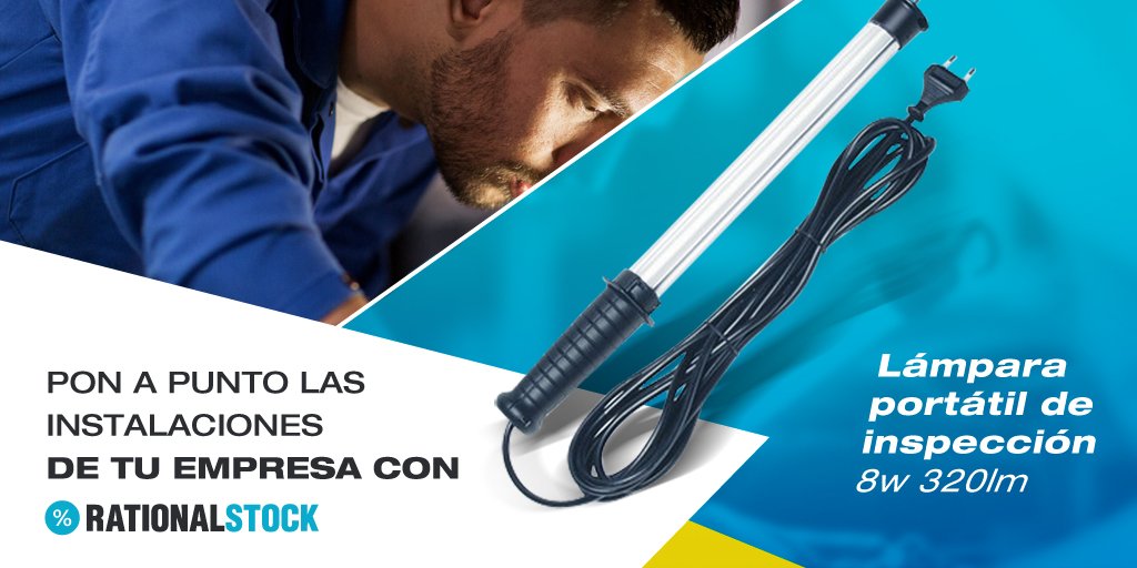 Tener la zona de trabajo bien iluminada es esencial para poder realizar un buen trabajo. Esta lámpara de inspección robusta y resistente a golpes, es perfecta. Además tiene un consumo eléctrico extremadamente bajo. #lámpara #mantenimiento #ferreteria rationalstock.es/catalogo/produ…