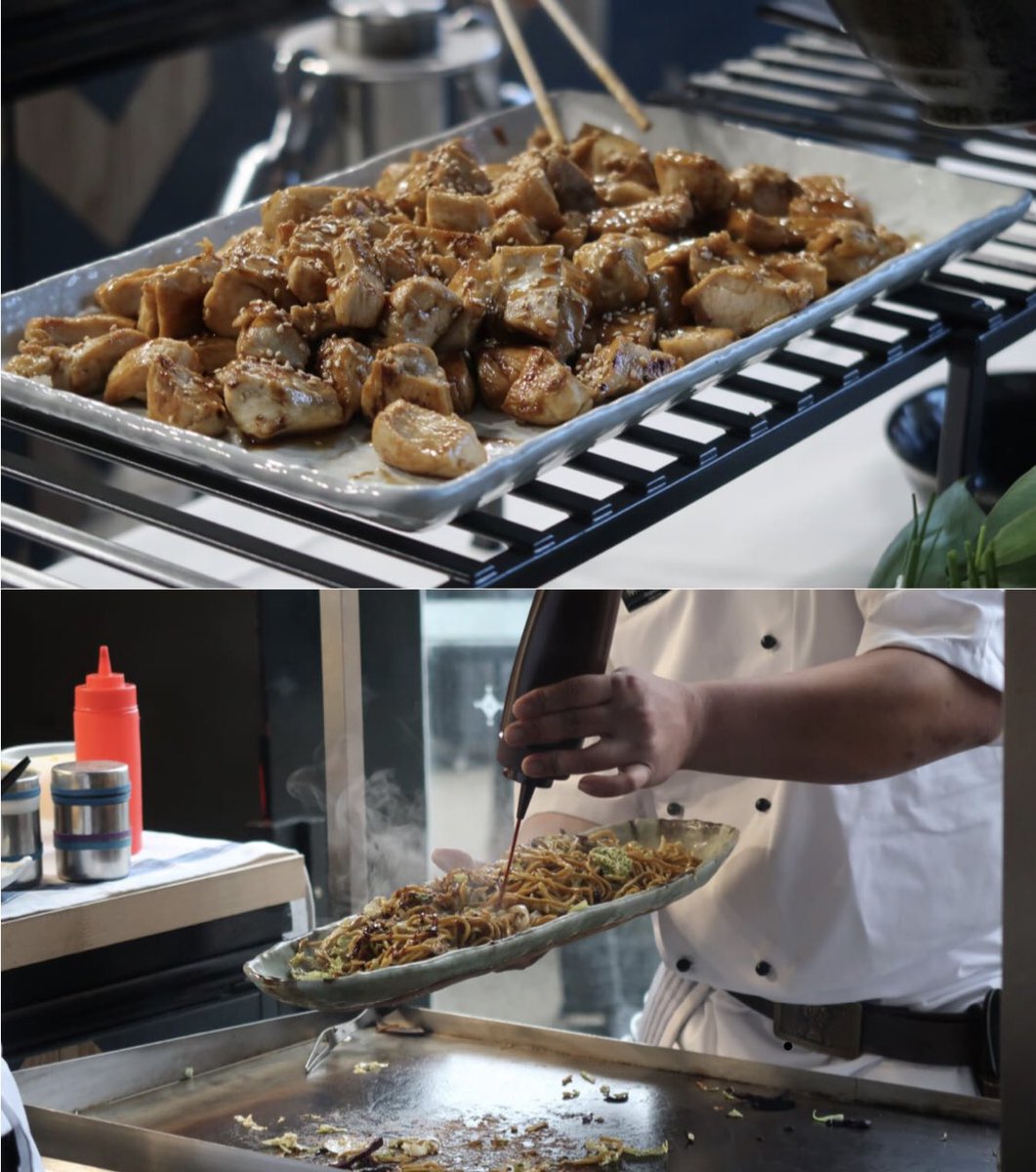 ChineseFoodFest's tweet photo. 【Miss Teppanyaki】brings end-to-end personal dining experiences and specialises on grilled Asian cuisines. The team provides tailored requirements, ingredients, and dining services, from intimate dinners for two to big events. #2019cff #missteppanyaki https://t.co/y0yjHwnbOE