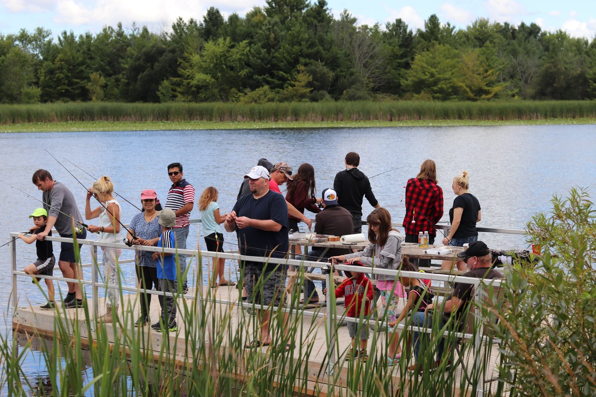 KidsOutFishing's tweet photo. Families #fishing together is a great way to relieve stress and improve mental health.
We taught 15 families this past weekend how to enjoy the #outdoors and learn to #fish with their #kids
#takeakidfishing #MoreTackleboxesLessXboxes #family https://t.co/yaYuYFcSwi