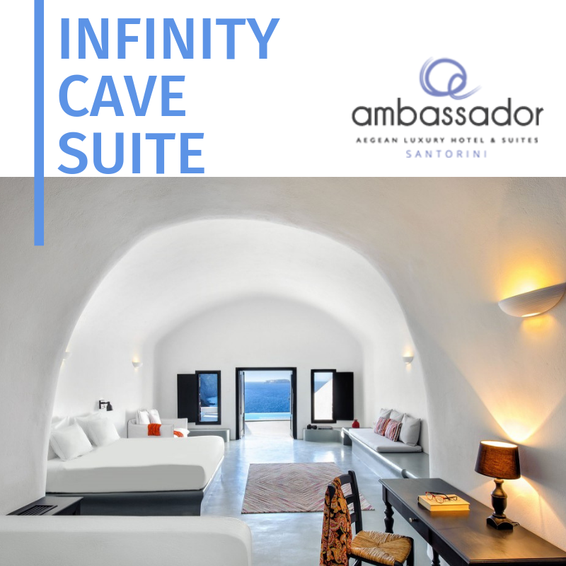 AmbassadorViews's tweet photo. The stoned-carved Infinity Cave Suite boasts modern facilities and superb amenities, ideally combined with the traditional Cycladic architecture!
#ambassadorsantorini #ambassadorhotelsantorini #luxurytraveler https://t.co/wIAykvh3QA