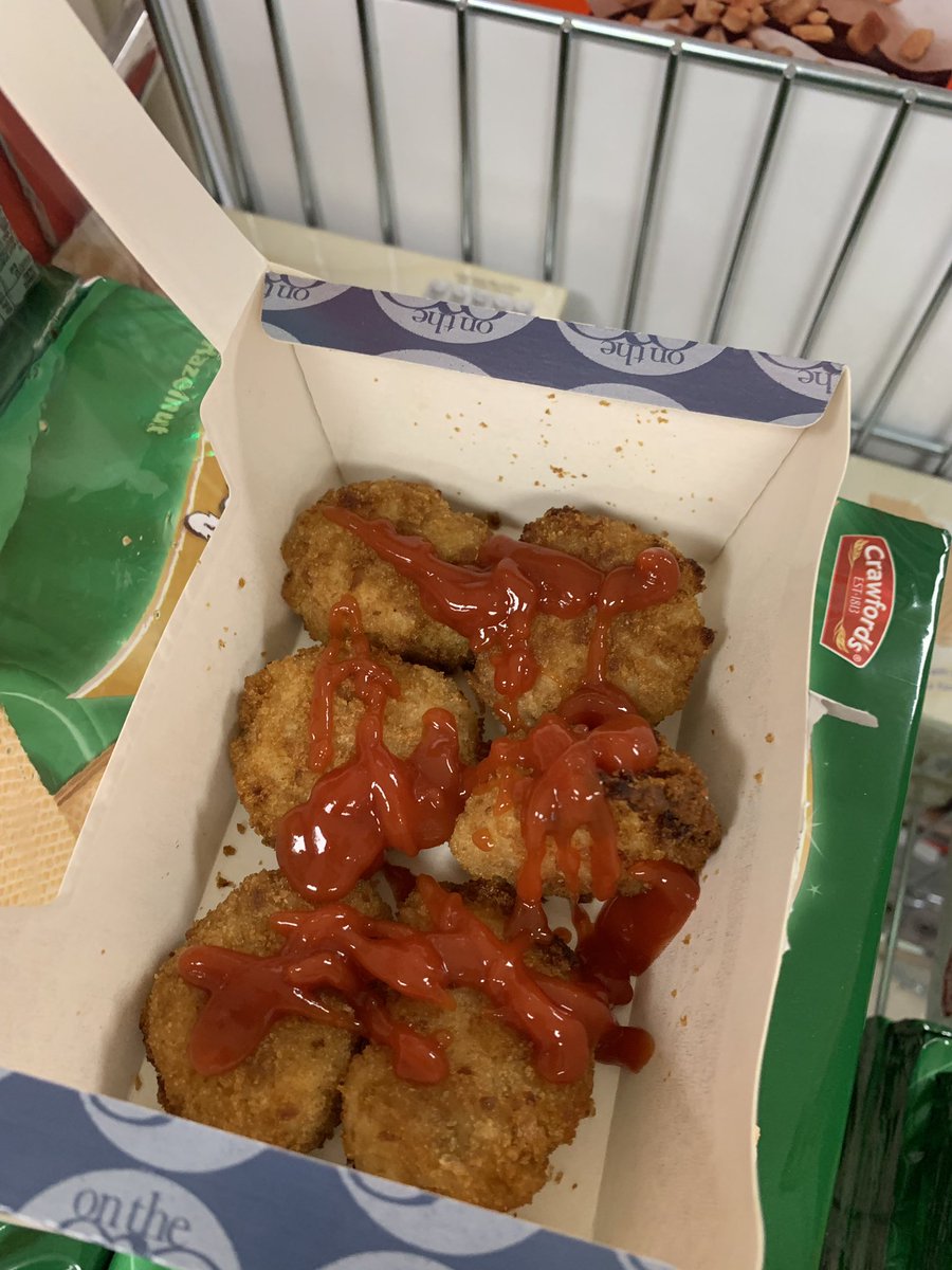 never trust someone that covers their food in ketchup