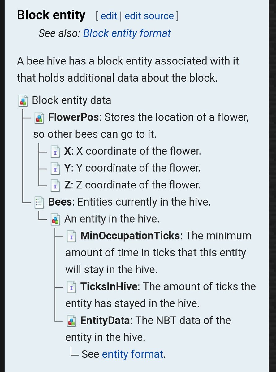 Minecraft Data Pack News The Bee Hive And Bee Nest Can Store Entity s In The Bees Nbt You Can Force An Entity To Exit The Block And