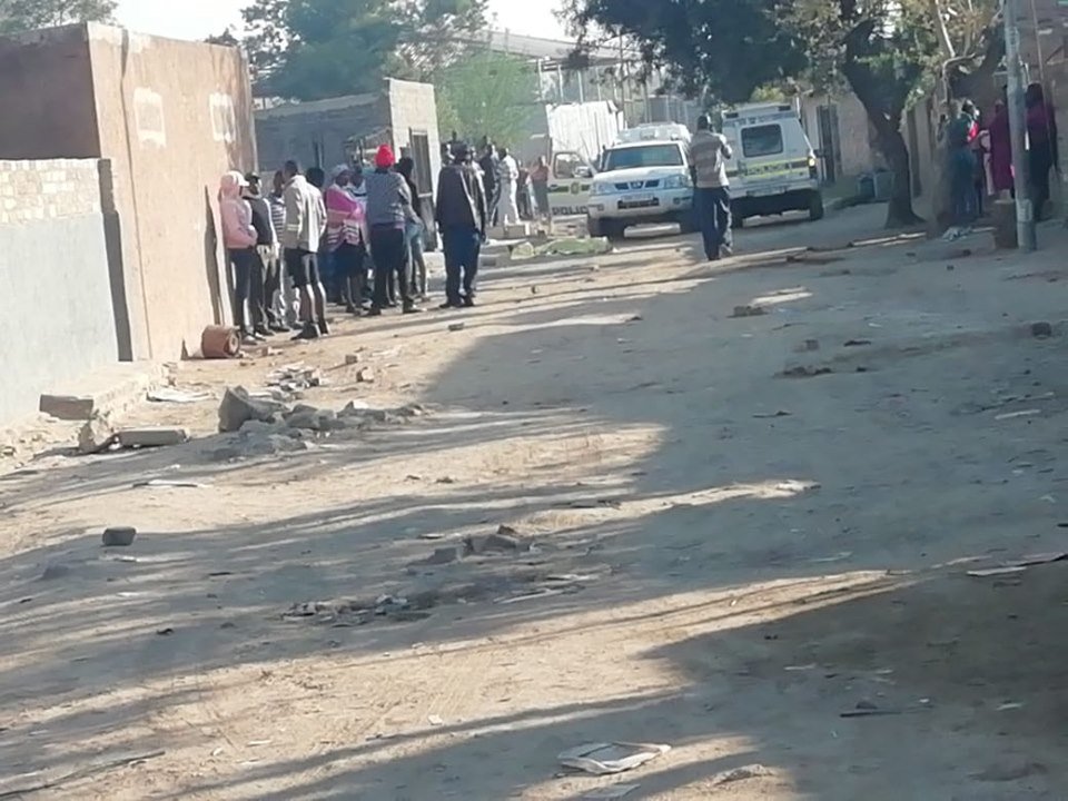 Another guy who was beaten to death in Diepsloot ext 6 this morning... more Details to follow.full story on facebook.com/TownshipNews1
