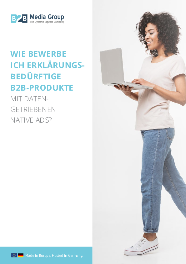 Anzeige: Wie bewerbe ich erklärungsbedürftige B2B-Produkte mit datengetriebenen Native Ads?: cmoatwork.com/wp/4284?locale… #DataDrivenMarketing