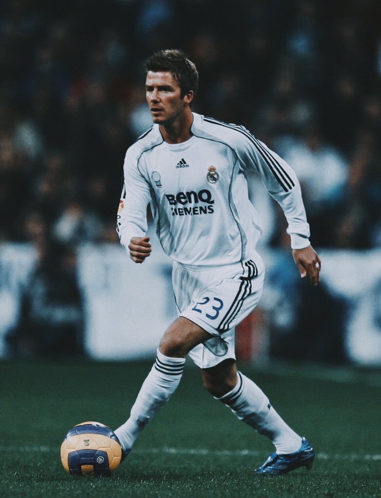howlerfc's tweet photo. Those who bend don’t break.
⠀⠀
#Beckham #RealMadrid #Legend #DB7 #Adidas 
⠀⠀ https://t.co/Wzt5GS8LIu