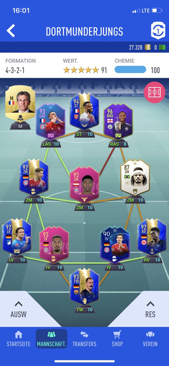 AlexSmallz's tweet image. My final Team #fifa20beta #fifa19 #FUT19 #fut20 #fifa20
