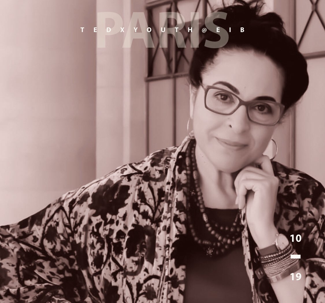 tedxeib's tweet photo. We are glad to introduce @AnissaBouziane as a speaker for @tedxeib ! #paris #multicultural #diversity #BackToSchool2019 https://t.co/CN2zTYNirZ