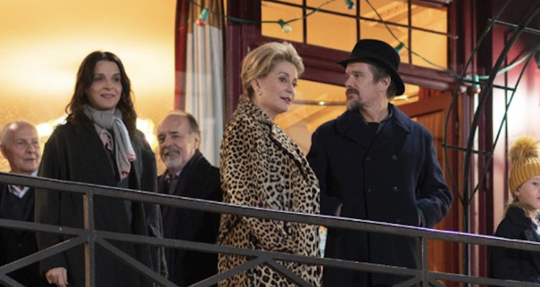 JakLukeSharp's tweet photo. #TheTurth #LaVérié Small moments of tension that amass into prolonged emotional chaos. Deneuve works wonders as does Binoche. Together they construct a ferocious appetite of destruction layered with a hearted poignancy. #VeniceFilmFestival https://t.co/6gj9hjTM3H