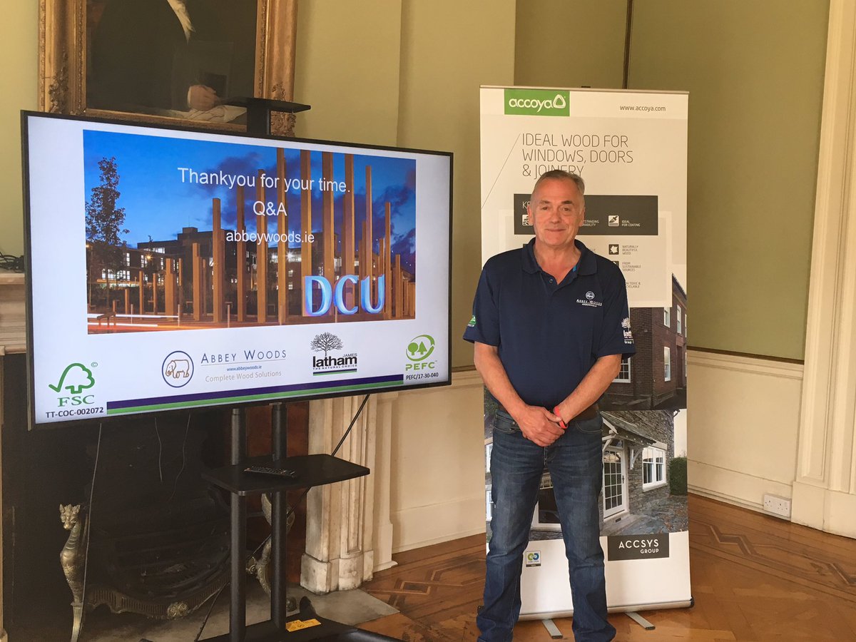 RIAIOnline's tweet image. Join Phil Roche of Abbeywoods (Accoya) at 1pm today for a free CPD seminar on #modifiedtimber