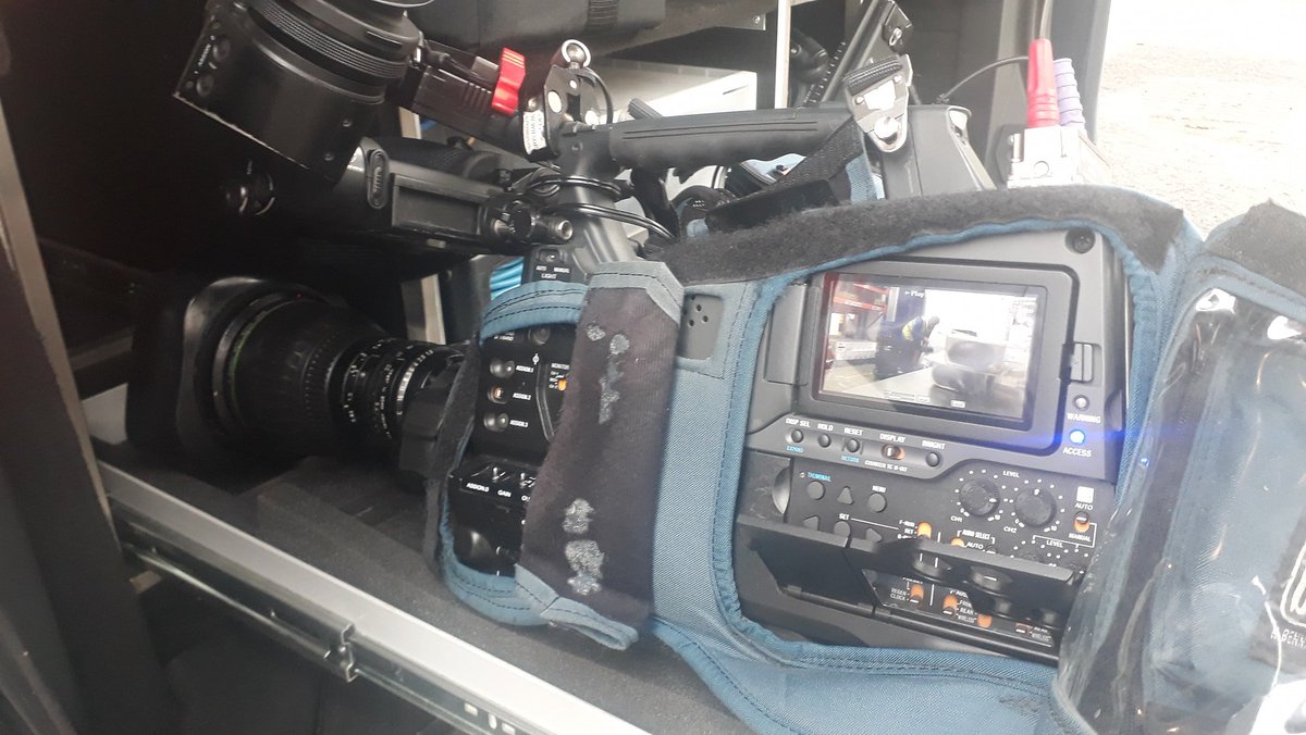 Filming in #Bury yesterday with the team from 
<a href="/SkyNews/">Sky News</a> getting reactions and discussing the fate of #BuryFC with local fans at <a href="/buryblackpudco/">The Bury Black Pudding Co.</a>.