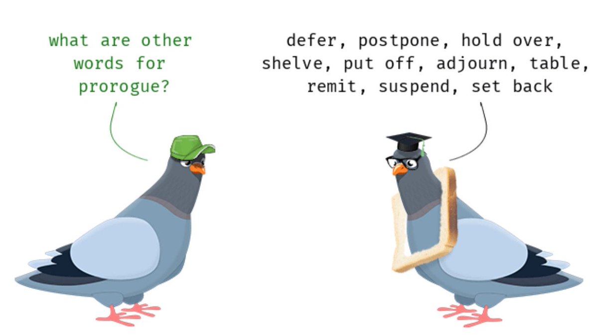 EBC_English's tweet photo. Today’s new word - prorogue. If you don’t already know why this is today’s word, go and find out! https://t.co/gAl4aMLAwA
