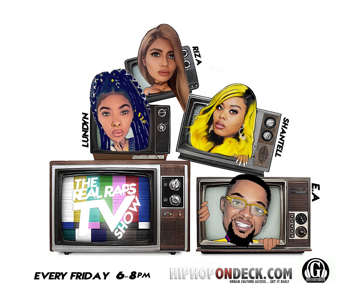 eaeveryday's tweet image. FRIDAY LIVE ON #THEREALRAPSTVSHOW FROM 6PM TILL 8PM THE #1RATED INTERNET RADIO PODCAST SHOW; POWERED BY @Hiphopondeckcom @GLOCAWEAR 
hosted by @eaeveryday and crew !!!