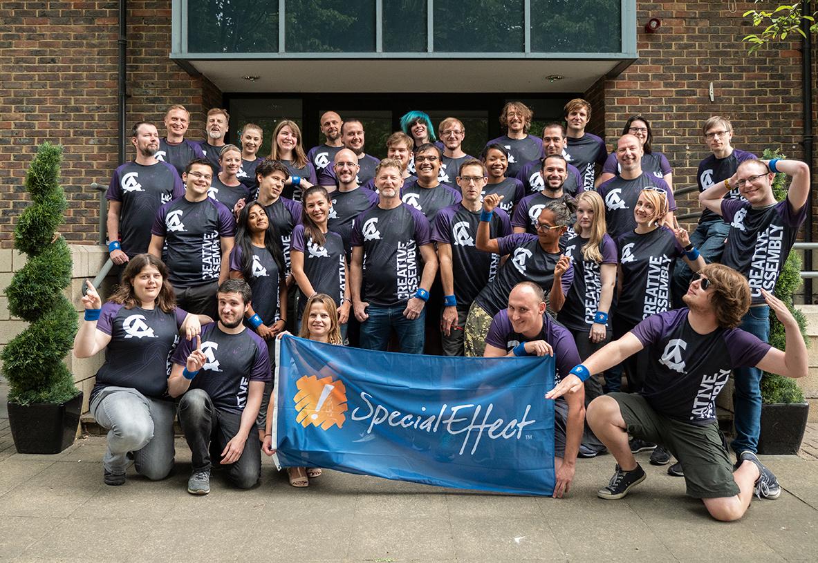CAGames's tweet photo. This weekend, 60 of CA's finest are setting off on a mammoth walking challenge, covering 60 miles/100km of the UK South Coast in support of @SpecialEffect - this is no easy feat, let's cheer them on (and send them blister packs) 🏁

https://t.co/P3xPHrntTC https://t.co/Ami3GeW9GP